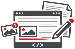 вёрстка и наполнение контентом