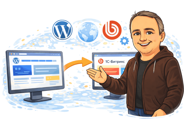 Перенос сайта на 1С-Битрикс — без потери SEO и трафика в Омске