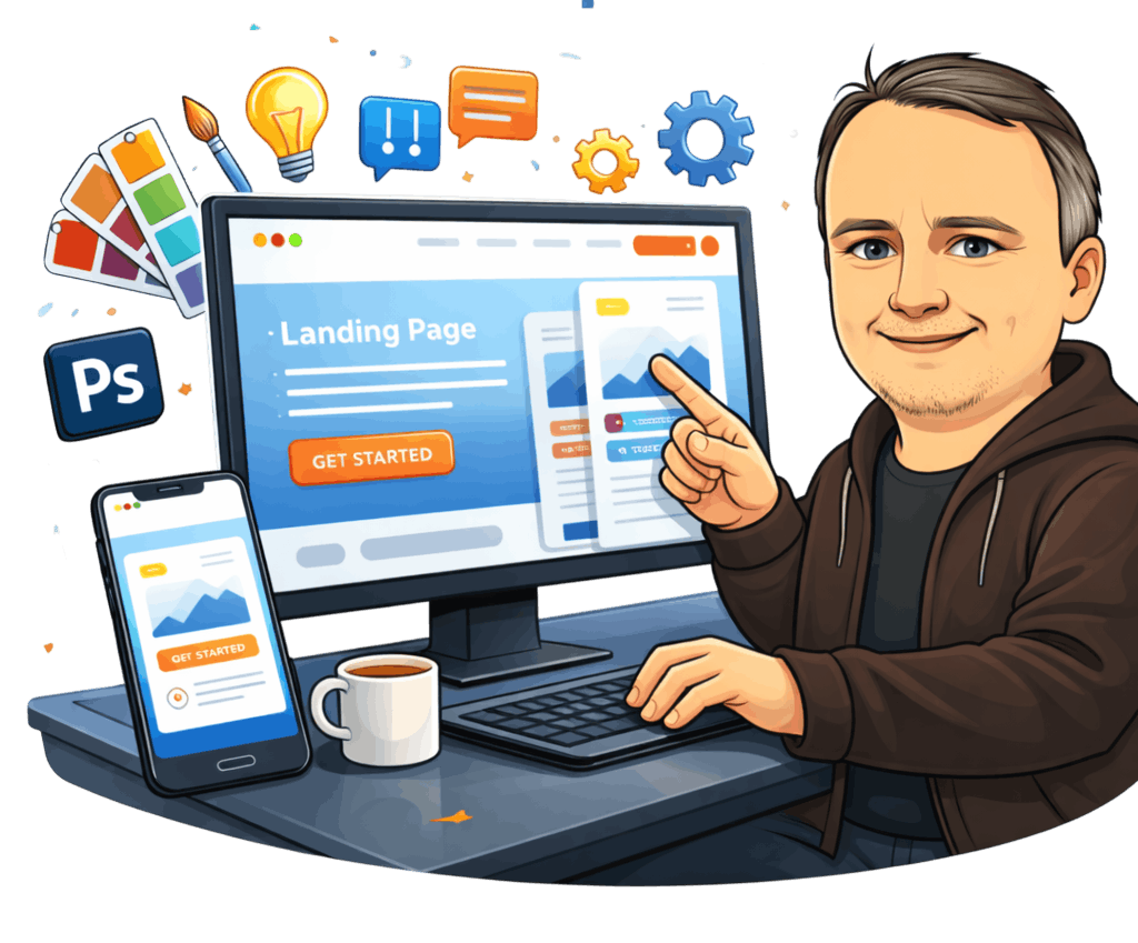 Разработка продающих лендингов для бизнеса в Омске - создание продающих landing page под заявки