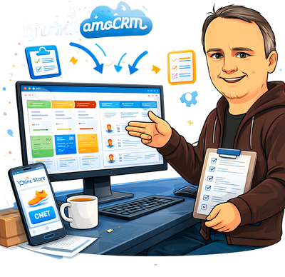 Внедрение amoCRM для отдела продаж в Омске