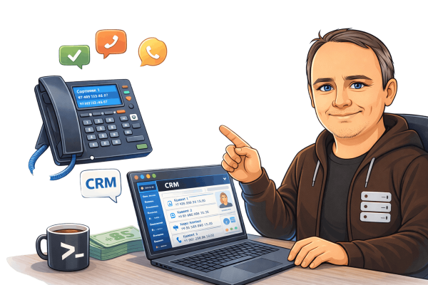 Интеграция IP-телефонии с CRM