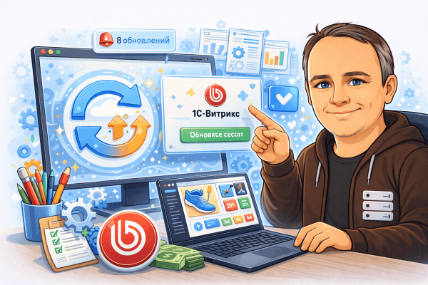 Обновление 1С-Битрикс: Управление сайтом