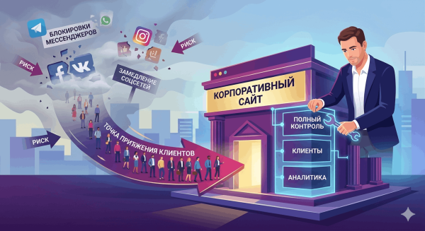 Сайт — это ваша точка притяжения