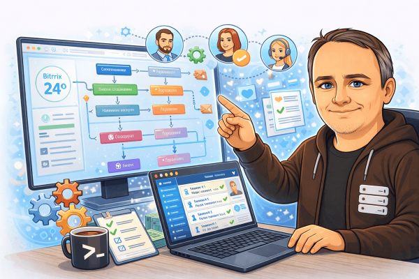 Разработка бизнес-процессов для Битрикс24