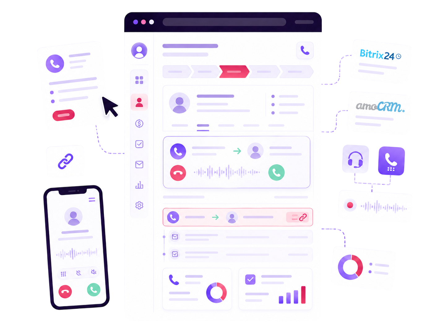Интеграция IP-телефонии с CRM