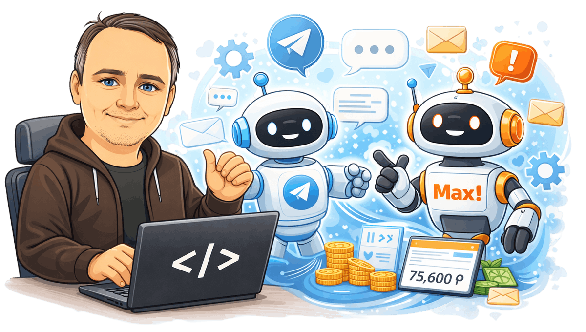 Разработка Telegram-ботов и ботов Max в Омске